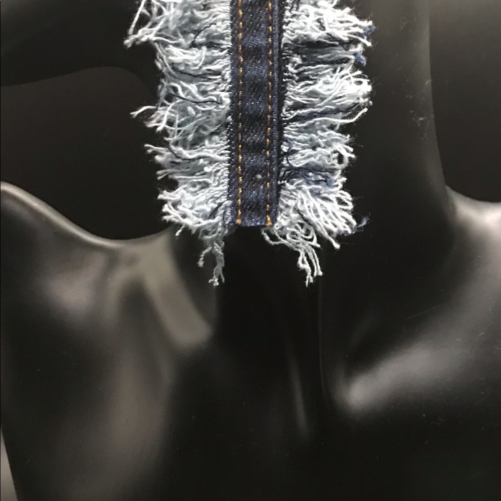 Frayed Denim Set - Picture 3 of 4